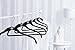 Joy Mangano 24 Pk Suit/Shirt Huggable Hangers, Black