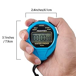 Waterproof Stopwatch Timer Only Stopwatch with
