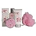 Mother’s Day Gift – Bath Gift Basket - Spa Gift Set, Bath and Body set with Bulgaria Rose Garden Fragrance Includes Bath Puff, Body Butter, Shower Gel, Bath Salt and Body Lotion