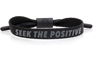 Rastaclat Motivational Bracelets for Men and Women - Originals Collection | Adjustable Stackable Single Lace Bracelets Made by Hand | Great Gifts for Men, Women, Teens & Couples