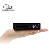 Mileagea Pico DLP Projector 1080P RGB 80 Lumens Full Hd WiFi Miracast Airplay Cinema With USB HDMI Portable Multimedia for Video Movie Game Business Home Theater