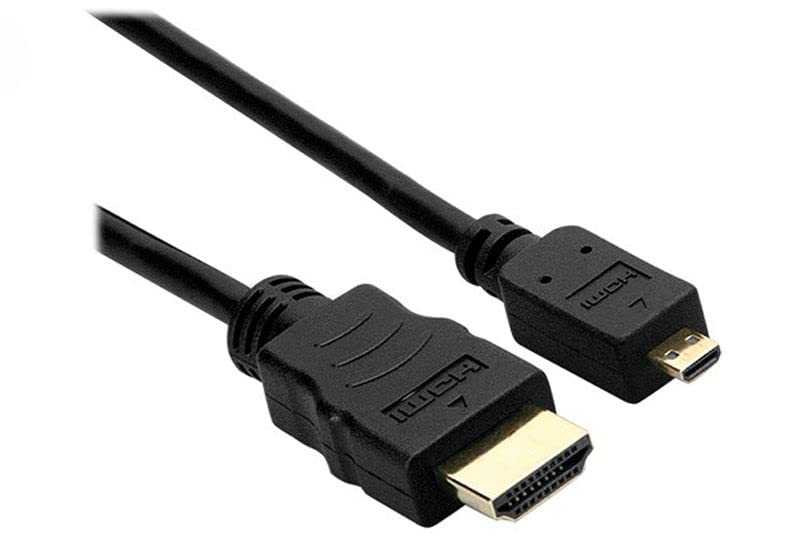 Dragon Trading Micro HDMI to HDMI Cable 3 Metre – 4K HDR High Speed Micro HDMI Cord for Camera, Raspberry Pi, GoPro, Laptop, TV & Monitor