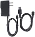 LETO AC Wall Battery Power Charger Adapter +USB Cord for Samsung CAMERA DV150F DV155F