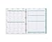 Blue Sky 2017-2018 Academic Year Weekly & Monthly Planner, Twin-Wire Bound, 8.5