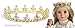 Gold Fleur De Lis Princess Doll Crown ~ Fits American Girl Dolls and Carpatina Dolls