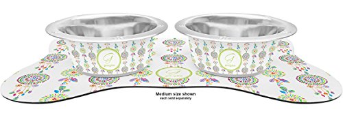 RNK Shops Dreamcatcher Stainless Steel Pet Bowl - Small (Personalized)