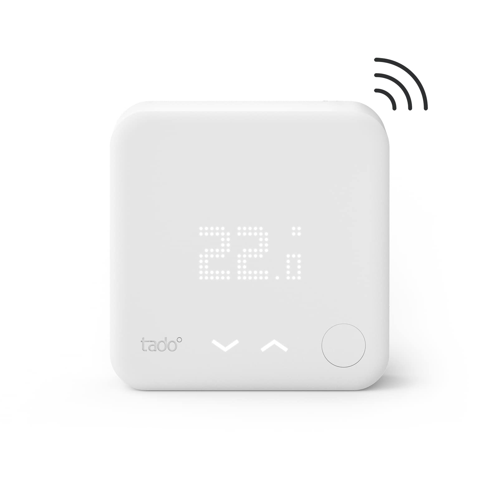 tado° Wireless Temperature Sensor - Add-On For Smart Radiator Thermostats, Easy Diy installation