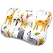 Baby Pillow, MALOMME Infant Pillow Soft Baby Head Shaping Pillow for Sleeping Organic Cotton Washable 3D Breathable Air Mesh Protection for Flat Head Syndrome