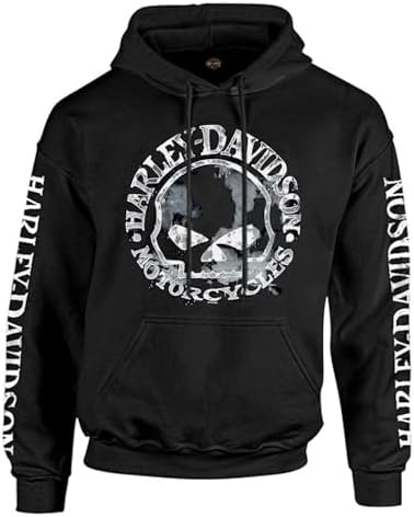 Amazon.com: Harley-Davidson Men's Heritage Pullover Hooded