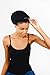 Grace Eleyae [Slap] Satin-Lined Sleep Cap, Women's Tam Hat Beanie - Small, Black