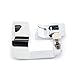 cheerfullus 3pcs Sewing Machine Presser Foot Set Rolled Hem Foot Tool for Wrapper Hemming