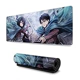 Attack On Titan Mouse Pad Extended Gaming Printed