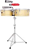 LP Prestige Series Brass Timbales