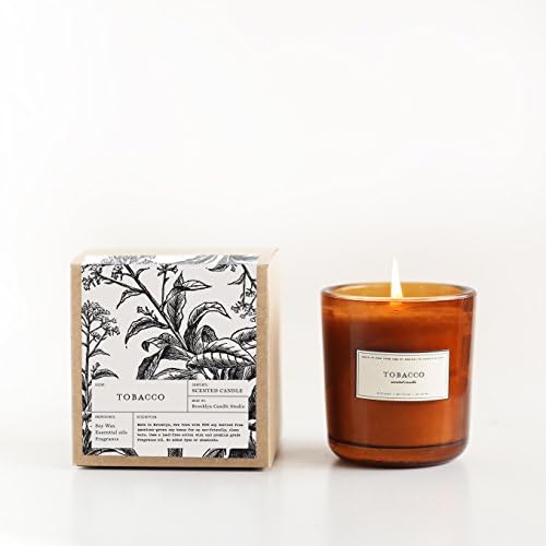 Tobacco Amber Apothecary Soy Luxury Candle
