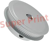 ZIZISHU 4pcs GT2 Pulley 60 Teeth 8mm Bore Aluminum for 6mm Belt 3D Printer CNC view 5