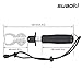 SUAOKI Stainless Steel Fish Lip Gripper Grabber Grip Two-Sided Trigger Tool Fish Holder with Scale Max 33 lbs / 15kg EVA Foam Handle Adjustable Lanyard
