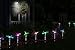 Solarmks Garden Lights, Garden Solar Lights Outdoor MULTI-COLOR Changing Led Hummingbird, Dragonfly, Butterfly Lights, with A White Led Light Stake for Garden Decorations