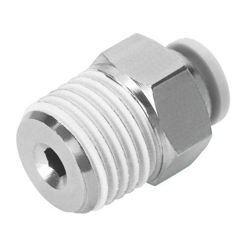 Festo 533276 Model QB-1/4-1/4-U Push-In Fitting (Pack of 10)