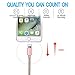 Ambet iPhone Lightning Cable to USB Cable- 3PCS 5 Feet (1.5 Meters) Rose Gold Cord -Sync apple iOS iPhone Charging Charger Cable for iPhone 7/SE/6s/6/ 5/5c/5s/Plus, iPad, iPod