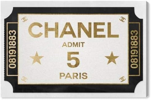 Oliver Gal オリバーガル Ticket Admit One Paris キャンバスアート 絵画 インテリア 誕生日プレゼント オリバー ガル 模様替え ギフト スーパーセール 待合室 会議室 並行輸入品 引越し祝い 開店祝い