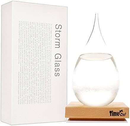 Time Cat DIY Carving commemorative edition Valentine's Day present Birthday present 's storm glass Decorative Bottles Crafts Creative Stylish weather glass Weather Stations (Large)