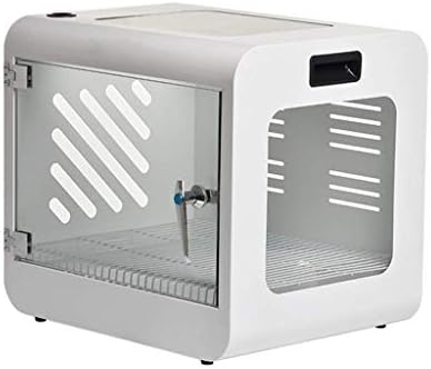 Jlxl Pet Drying Box, Dog Hair Dryer Bath Blowing Hair Blow Dryer Adjustable Temperature （Color : White