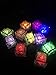 CUBES ice light up 12 pack - Multicolor sensor liquid for drinks and more - Blinking - Glowing fun decorative - Party and event
