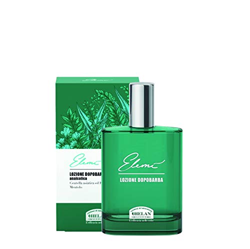 Helan, Elemì - Mens Aftershave Refreshing & Invigorating, Aftershave Men with Menthol, Centella Asiatica and Echinacea, After Shave for Mens Refreshing Lotion - Fresh Fragrance, Made in Italy, 75 ml