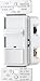 EATON SI06P-W-K Core Skye Preset Decorator Full Slide Dimmer, 600 W, 120 Vac, 1 Pole, White