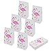 Aresmer Flamingo Party Bags Party Favor Bags for Kids Flamingo Themed Party, Set of 24