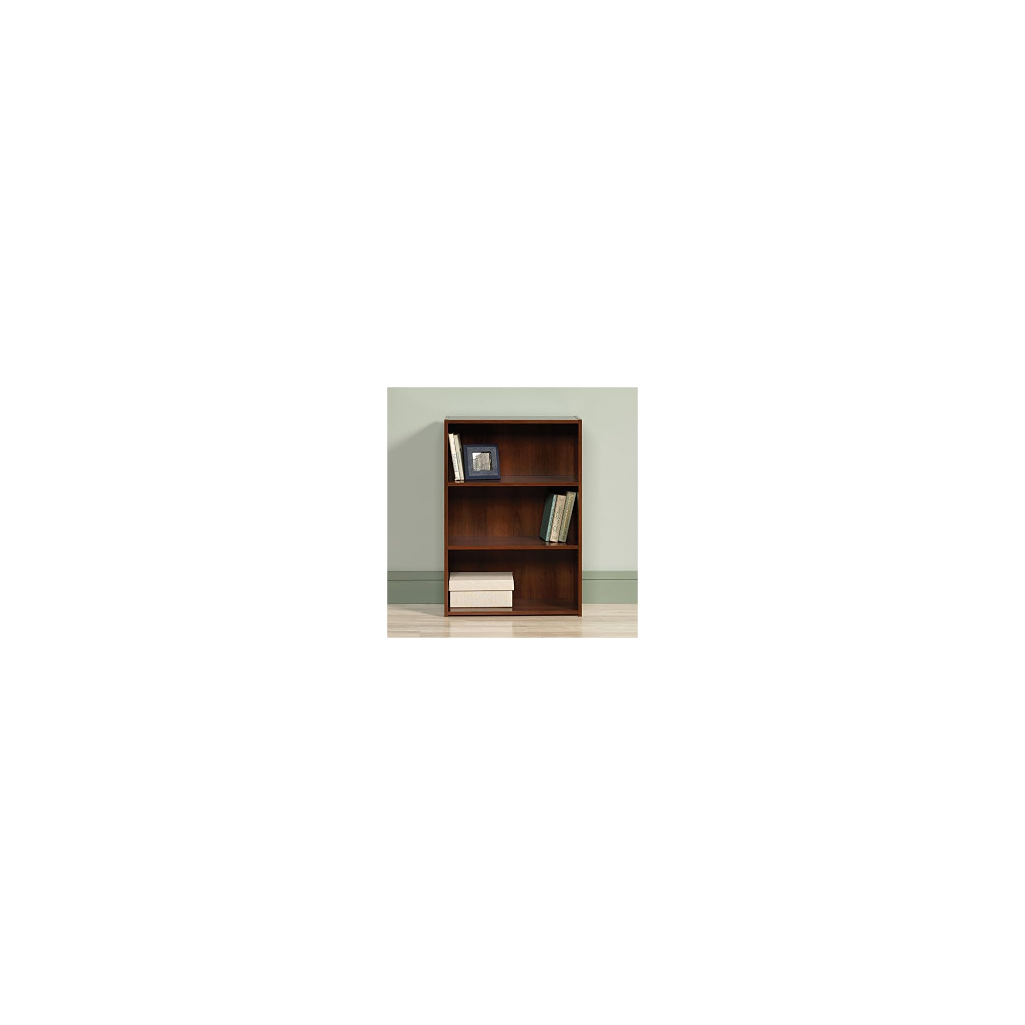 Sauder Beginnings 3Shelf Bookcase, Brook Cherry finish LAVORIST