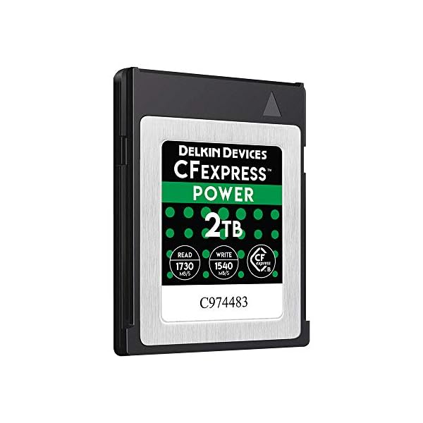 Delkin Geräte 2TB Power CFexpress Typ B Speicherkarte (DCFX1-2TB) – Bild 3