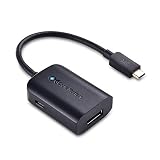 Cable Matters USB C to DisplayPort Adapter (USB C to DP Adapter) with 100W Charging and 4K 60Hz - Thunderbolt 3 Port Compatible for MacBook Pro, Dell XPS 13 15, Surface Book 2, and More