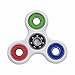 NEWBEA Hand Spinner Tri-Spinner Fidget Spinner Toy Stress Reducer - Perfect For ADD, ADHD, Anxiety, and Autism Adult Children (Three wings color)