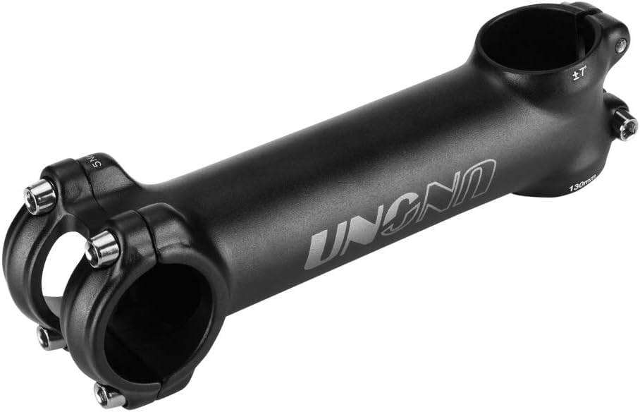 BESNIN 31.8mm Bike Stem 7 Degree MTB Stem Riser 130mm Aluminium Alloy Handlebar Stem for Most Bicycle BMX Road Bikes Mountain Bikes Cycling