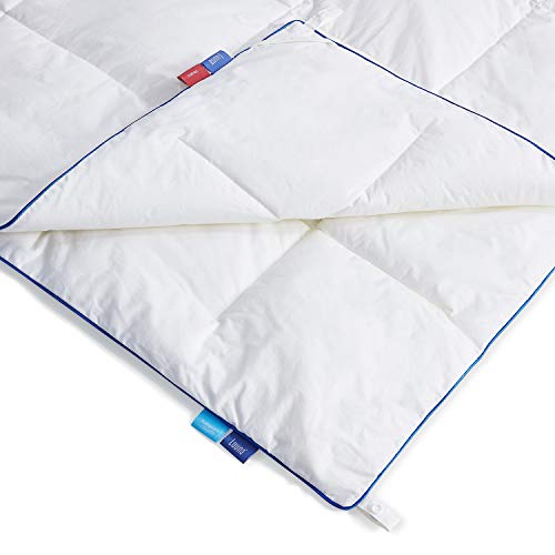 Luuna Nuevo Duvet de Plumón de Microfibra Primavera/Otoño, Down Alternative, Matrimonial-Queen Size, 12 Meses de Garantía