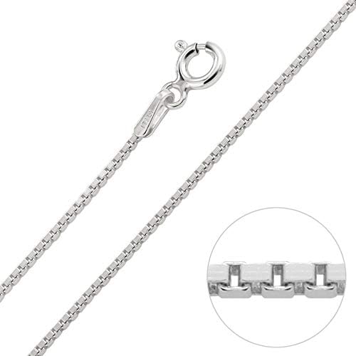 Purple Piglet Gifts Sterling Silver Angel Necklace, Silver Box Chain Cubic Zirconia Pendant - Image 4