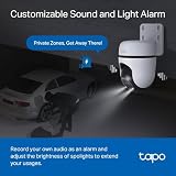 Tapo C510W 2K Outdoor WiFi Security Camera Pan Tilt 360 Motion Tracking Color view 10