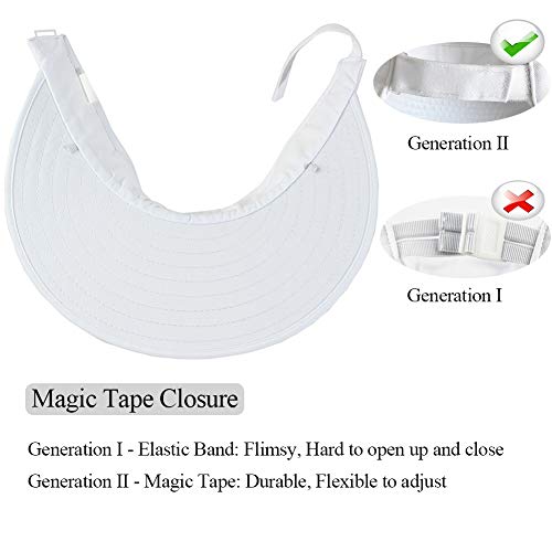 2 Visor+Women+Large+Summer+Protection