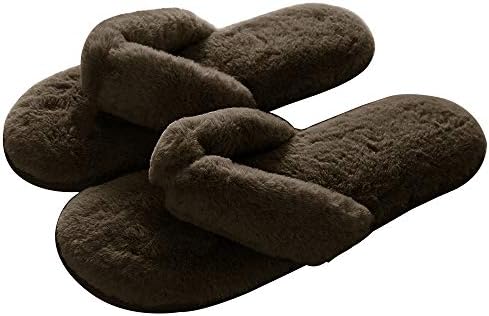 fleece flip flops