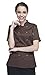 XinAndy Women's Chef Coat short sleeves