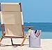Zippered Hanging Wet Dry Bag with Snap Tote Handle for Reusable Cloth Diapers, Swimsuits, Laundry, Medium