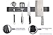 Magnetic Knife Holder 33 cm / 13 inch Magnet Rack Strip Bar Storage Wall Mount for Kitchen Knife Knives Tool Spoon Display Rack Organizer - No Dead Spots - Best Magnetic Knife Rack - By SublimeWare