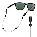 Chums Orbiter Adjustable Eyewear Retainer Wire Sunglass Strap | Thin Eyeglass and Sports Glasses Cable Holder Keeper Lanyard | 2pk Bundle + Cloth, Silver