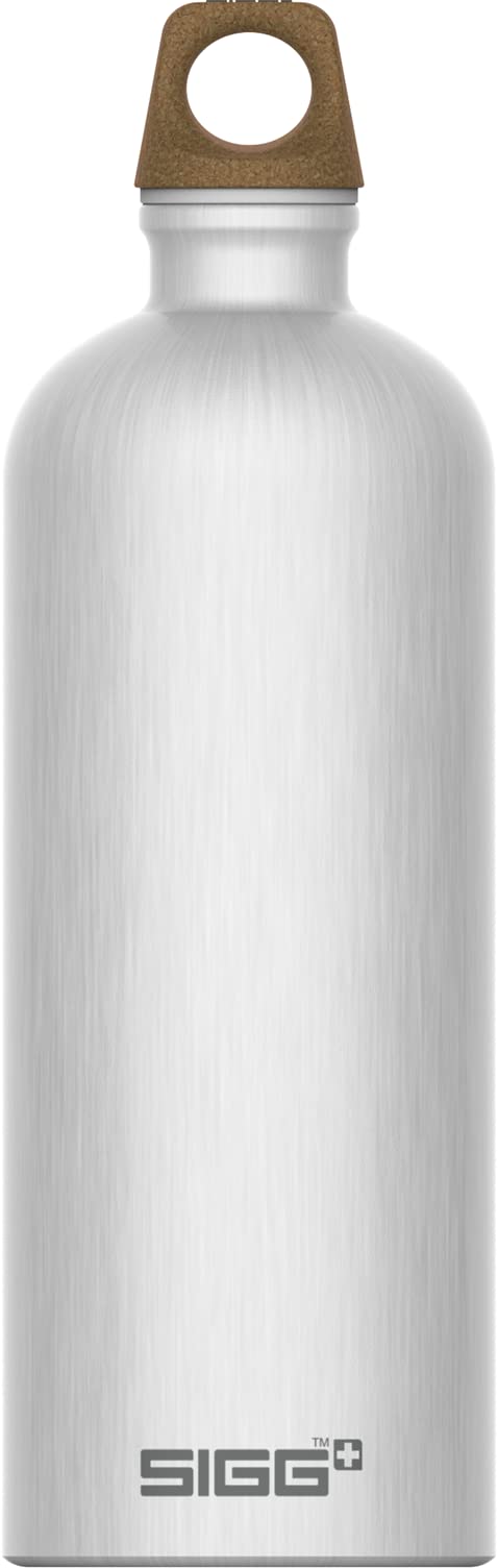 Sigg - Aluminium Water Bottle - Traveller MyPlanet Black - Climate Neutral Certified - Suitable For Carbonated Beverages - Leakproof - Lightweight - BPA Free