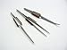 FIBER GRIP TWEEZERS CROSS LOCKING & STRAIGHT SOLDERING TWEEZER JEWELERS SET 3 Pc (E 4)