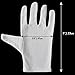 Alyan & Jammsy White Gloves 100% Cotton Gloves for Dry Hands Women Men Sleeping Gloves Overnight Moisturizing Gloves Eczema Sensitive Skin Treatement (10 Pairs)