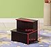 Kings Brand White Finish Wood Bedroom Step Stool with Storage