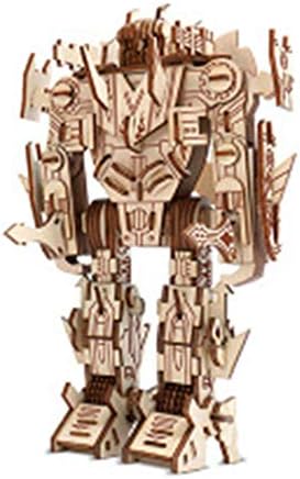 3D Robot Simulation Series Wooden Jigsaw Puzzle Intellectual Development Laser Cutting Stereo Model Kit Assembly Game Adult Children Hobby Gifts,D