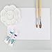 Coobey 60 Sheets Watercolor Paper Bulk Pack Cold Press Ready Cut for Beginning Artists or Students, 6 by 9 Inches,White